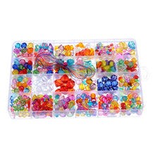 1Set Acrylic Beads with Letters Craft Alphabet Beads Kids Diy Craft Kits Intelligence Beads for Kids Jewelry Crafts Children