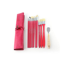 13Pcs Different Shape Hair Oil Painting Brush With  Knife Set For Acrylic Watercolor Drawing Brush Set Art Supplies