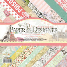 40sheets/lot pretty cute floral pattern creative papercraft art paper  handmade scrapbooking kit set books