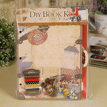 Creative Chipboard Travel /Love Scrapbook Album Kit For Beginner,3 Ring Binder DIY Album Scrapbook