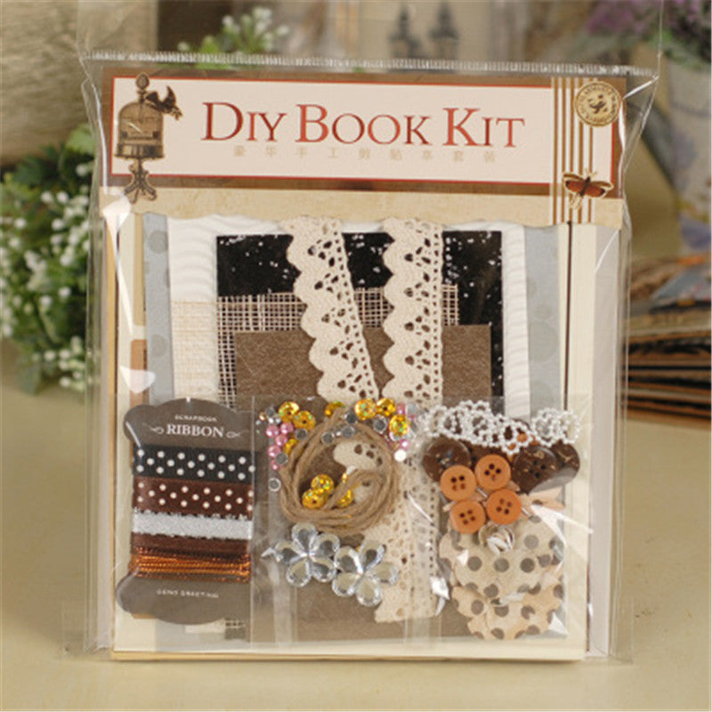 DIY Scrapbooking Photo Album Complete Scrapbook Kit