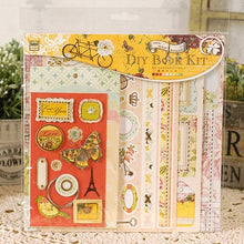 Creative Mini Scrapbook Kit,DIY Easy Making Mini Photo Album For Home/Desk Decoration