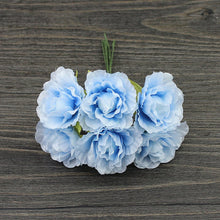 3cm silk flower Artificial rose flowers for wedding decoration DIY Wreath Gift Scrapbooking Craft Fake Flower 60pcs/lot